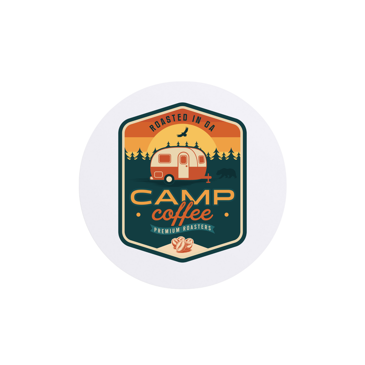 Sticker | Camp Coffee Premium Roasters